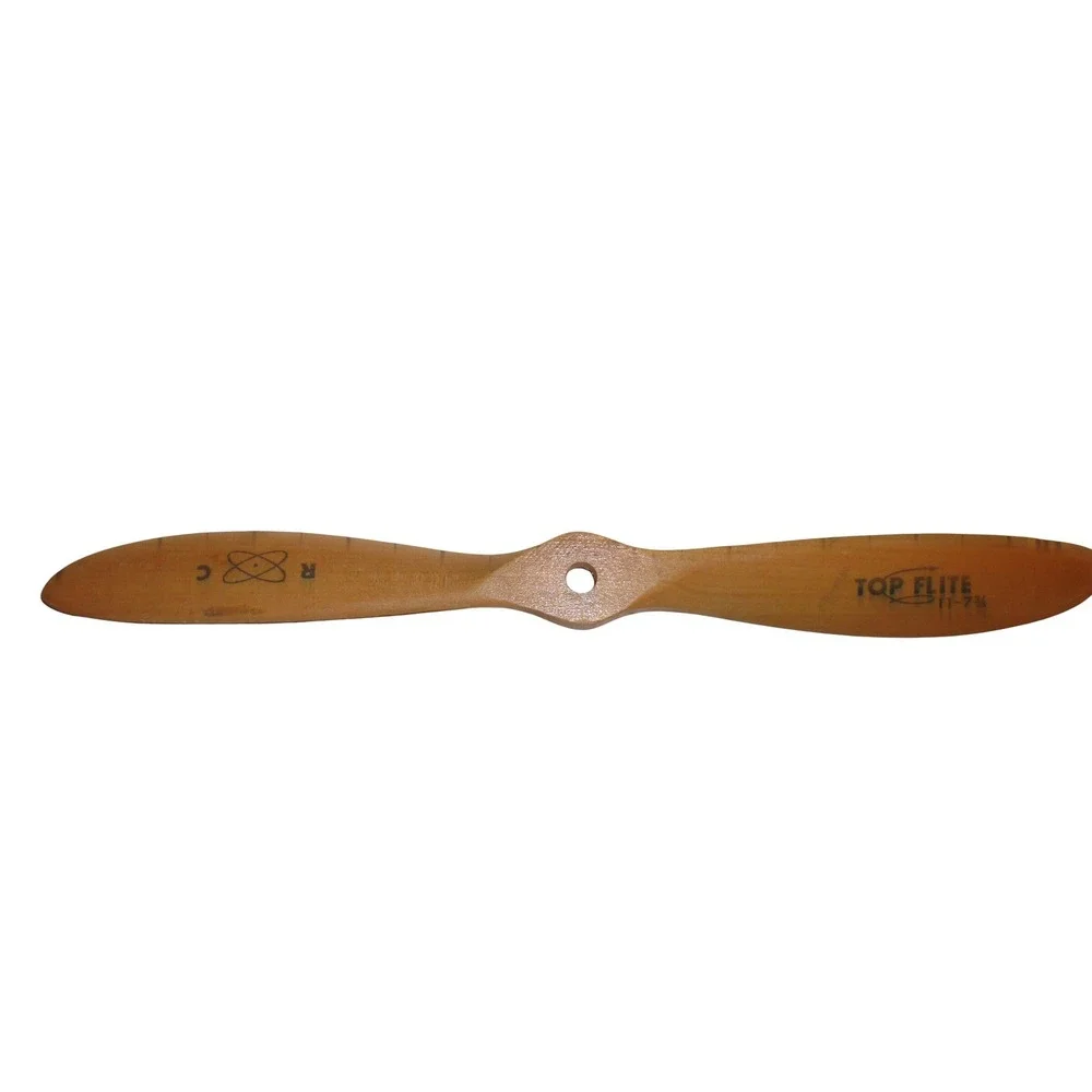 Vintage Top Flite 11-7 3/4 Wooden RC Model‎ Airplane Propeller Gas Engine Prop
